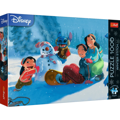 Opakowanie Puzzle 1000 XMAS Stitch TREFL