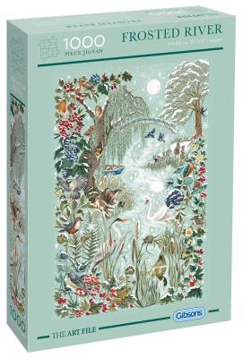 Opakowanie Puzzle 1000 Zamarznięta rzeka 112571
