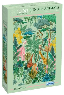 Opakowanie Puzzle 1000 Zwierzęta w dżungli 112572