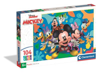 Opakowanie PUZZLE 104 EL SUPER KOLOR Mickey and Friends