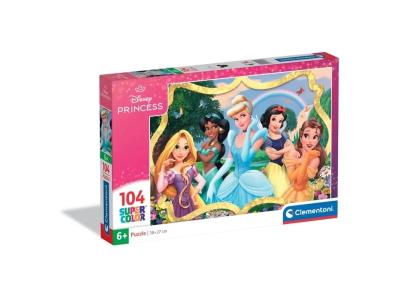 Opakowanie PUZZLE 104 EL SUPER KOLOR Princess