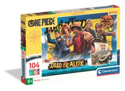 Opakowanie Puzzle 104 Super Color One Piece Netflix