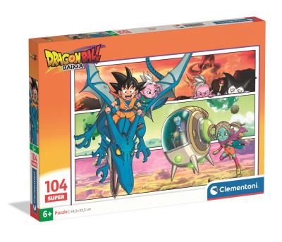 Puzzle 104 Super Dragon Ball Daima 25095. Wydawca: Clementoni. SmakLiter.pl Opakowanie Puzzle 104 Super Dragon Ball Daima 25095