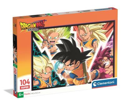 Puzzle 104 Super Dragon Ball Daima 25096. Wydawca: Clementoni. SmakLiter.pl Opakowanie Puzzle 104 Super Dragon Ball Daima 25096