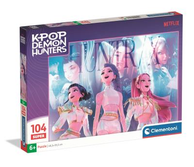 Opakowanie Puzzle 104 Super  K-Pop Demon Hunters 27257