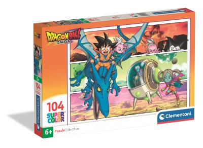 Puzzle 104 Super kolor Dragon Ball Daima 25089. Wydawca: Clementoni. SmakLiter.pl Opakowanie Puzzle 104 Super kolor Dragon Ball Daima 25089