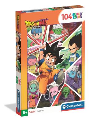Puzzle 104 Super kolor Dragon Ball Daima 25092. Wydawca: Clementoni. SmakLiter.pl Opakowanie Puzzle 104 Super kolor Dragon Ball Daima 25092