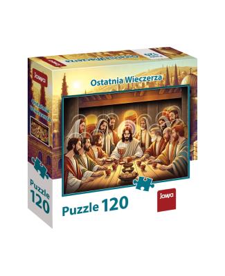 Puzzle 120 Ostatnia Wieczerza JAWA. Wydawca: Jawa. SmakLiter.pl Opakowanie Puzzle 120 Ostatnia Wieczerza JAWA