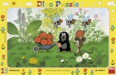 Puzzle 15 Krecik na wycieczce DINO. Wydawca: Dino Toys. SmakLiter.pl Opakowanie Puzzle 15 Krecik na wycieczce DINO