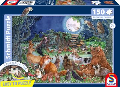 Opakowanie Puzzle 150 PQ Leśna symfonia 114373
