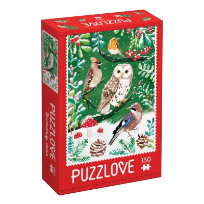 Opakowanie Puzzle 150 Puzzlove Zimowy czas CzuCzu