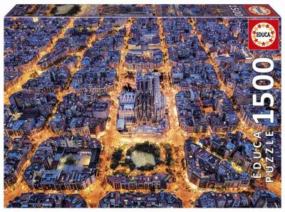 Opakowanie Puzzle 1500 Barcelona Hiszpania