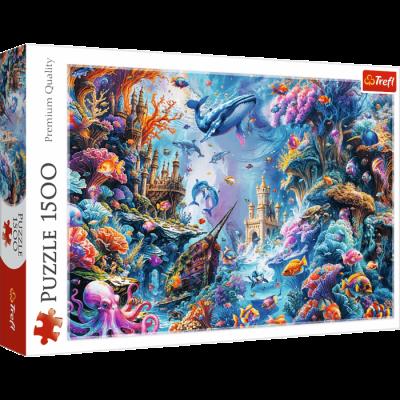 Opakowanie Puzzle 1500 Podowodny świat TREFL