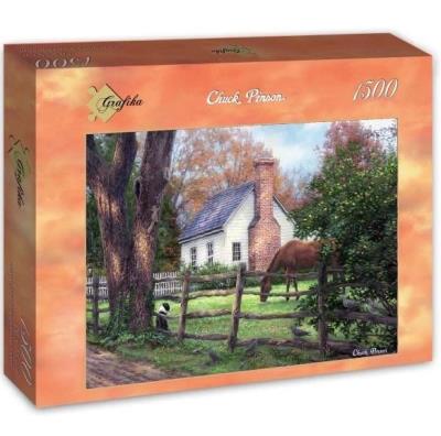 Puzzle 1500 Zasłużony odpoczynek,Chuck Pinson. Wydawca: Grafika. SmakLiter.pl Opakowanie Puzzle 1500 Zasłużony odpoczynek,Chuck Pinson