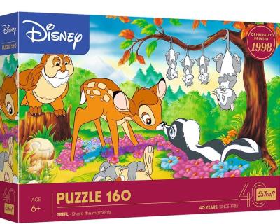 Puzzle 160 Bambi i leśni przyjaciele. Wydawca: Trefl. SmakLiter.pl Opakowanie Puzzle 160 Bambi i leśni przyjaciele