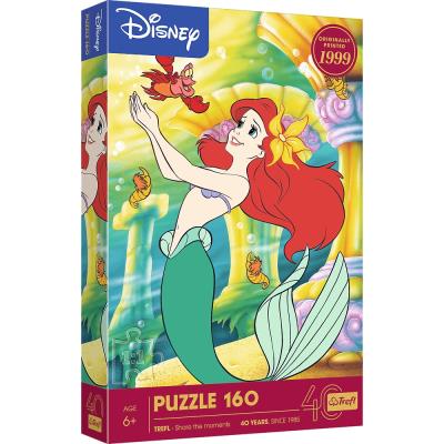 Puzzle 160 Mała Syrenka Disney Princess. Wydawca: Trefl. SmakLiter.pl Opakowanie Puzzle 160 Mała Syrenka Disney Princess