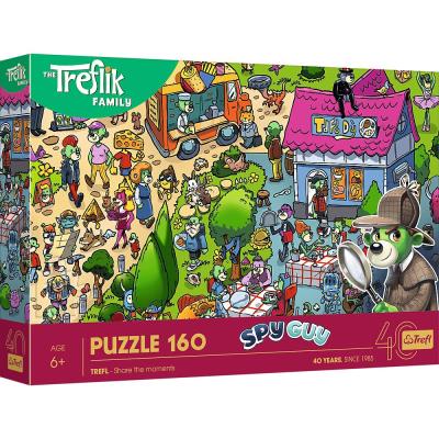 Puzzle 160 Trefliki celebrują TREFL. Wydawca: Trefl. SmakLiter.pl Opakowanie Puzzle 160 Trefliki celebrują TREFL
