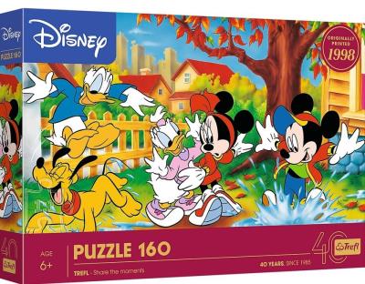 Puzzle 160 Zabawa w kałużach Disney Mickey Mouse. Wydawca: Trefl. SmakLiter.pl Opakowanie Puzzle 160 Zabawa w kałużach Disney Mickey Mouse