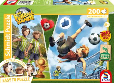 Opakowanie Puzzle 200 Piłkarze Przewrotka