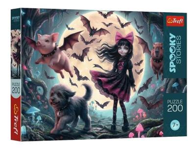Opakowanie Puzzle 200 Spooky Stories - Księżycowe... TREFL