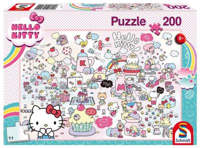 Opakowanie Puzzle 200 Świat Hello Kitty G3