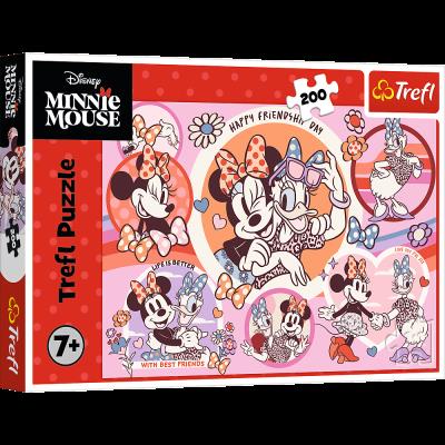 Puzzle 200 Zwyczaje Myszki Minnie 13343. Wydawca: Trefl PAP. SmakLiter.pl Opakowanie Puzzle 200 Zwyczaje Myszki Minnie 13343