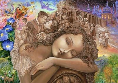 Puzzle 2000 Gdyby tak, Josephine Wall. Wydawca: Grafika. SmakLiter.pl Opakowanie Puzzle 2000 Gdyby tak, Josephine Wall