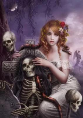 Puzzle 2000 Memento Mori, Crtis Ortega. Wydawca: Grafika. SmakLiter.pl Opakowanie Puzzle 2000 Memento Mori, Crtis Ortega