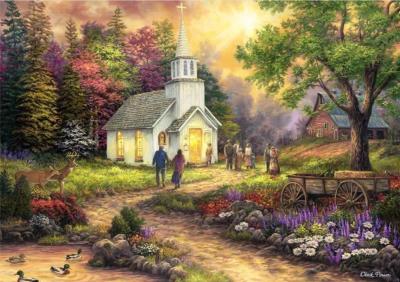 Opakowanie Puzzle 2000 Siła podróży, Chuck Pinson