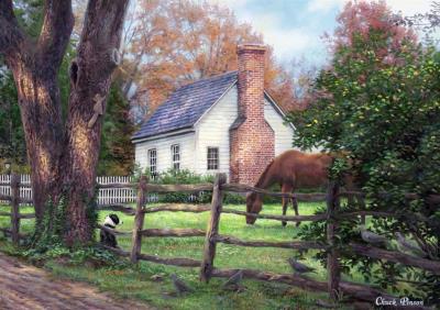 Puzzle 2000 Zasłużony odpoczynek, Chuck Pinson. Wydawca: Grafika. SmakLiter.pl Opakowanie Puzzle 2000 Zasłużony odpoczynek, Chuck Pinson