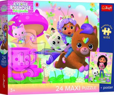 Opakowanie Puzzle 24 Gabby na ratunek TREFL