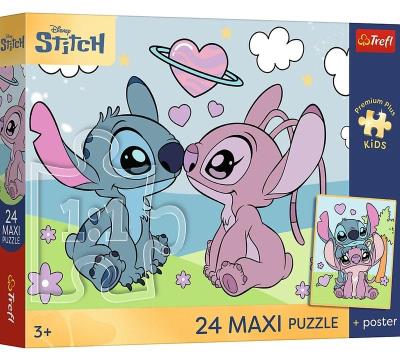 Opakowanie Puzzle 24 Maxi Marzenia Lilo i Stitcha TREFL