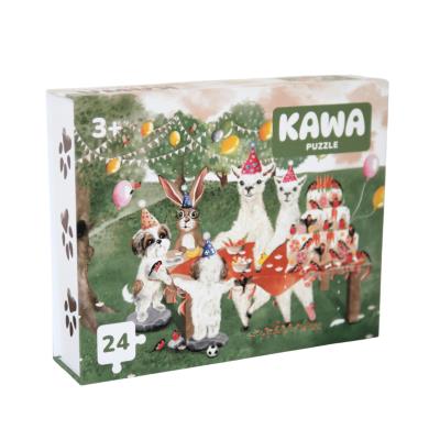 Puzzle 24 XL Urodziny. Wydawca: KAWA PAP. SmakLiter.pl Opakowanie Puzzle 24 XL Urodziny