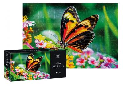 Opakowanie Puzzle 250 Colourful Nature Postman Butterfly