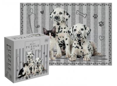 Opakowanie Puzzle 250 Puppy Sign Dalmatians