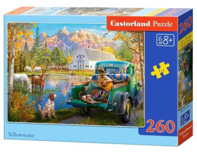 Opakowanie Puzzle 260 Yellowstone CASTOR