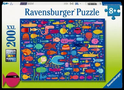 Opakowanie Puzzle 2D 200 Rybki