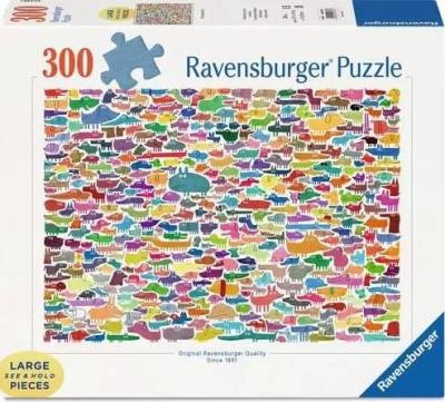 Opakowanie Puzzle 2D 300 Psy i Kot