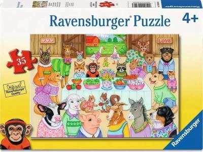 Opakowanie Puzzle 2D 35 Folwark zwierzęcy