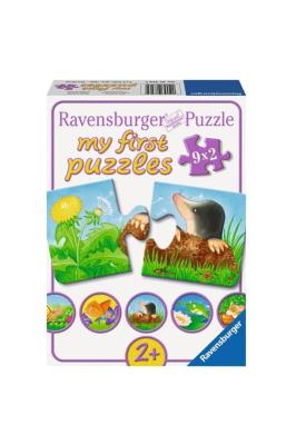 Opakowanie Puzzle 2D 9x2 Zwierzęta w ogrodzie