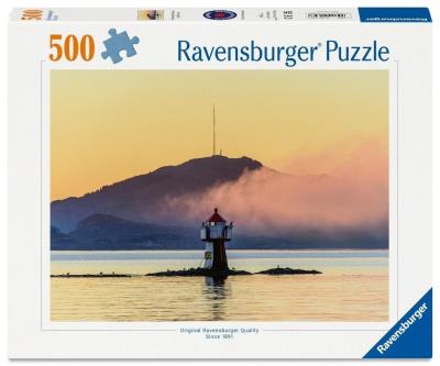 Opakowanie Puzzle 2D: Latarnia morska - Norwegia 500el