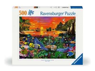 Opakowanie Puzzle 2D: Morski świat 500el