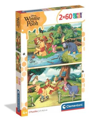 Opakowanie Puzzle 2x60 Winnie The Pooh 100