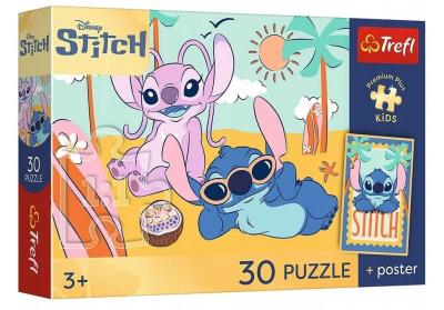 Opakowanie Puzzle 30 Lilo&Stitch Uśmiech Stitcha TREFL