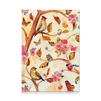 Opakowanie Puzzle 300 Kolorowe ptaszki na gałęzi