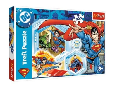 Puzzle 300 Niezniszczalny Superman TREFL. Wydawca: Trefl. SmakLiter.pl Opakowanie Puzzle 300 Niezniszczalny Superman TREFL