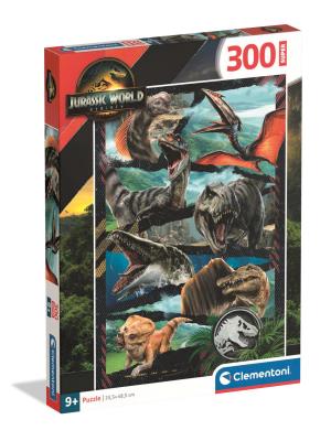 Puzzle 300 Super Jurassic World 21749. Wydawca: Clementoni. SmakLiter.pl Opakowanie Puzzle 300 Super Jurassic World 21749