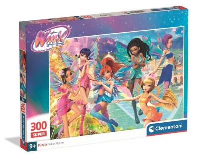 Puzzle 300 Super Winx 21750. Wydawca: Clementoni. SmakLiter.pl Opakowanie Puzzle 300 Super Winx 21750