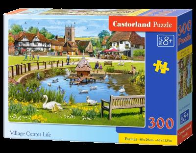 Opakowanie Puzzle 300  Village Center Life B-030644