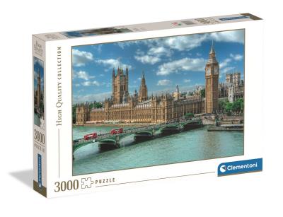 PUZZLE 3000 EL HQ The Houses of Parliament. Wydawca: Clementoni. SmakLiter.pl Opakowanie PUZZLE 3000 EL HQ The Houses of Parliament